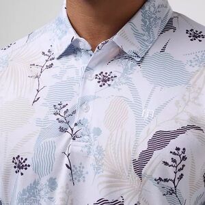 TravisMathew Men's Tropical Fusion Golf Polo